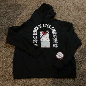 Demon slayer. Anime, medium hoodie, woman’s